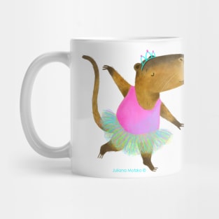 Nutria dancing ballet Mug